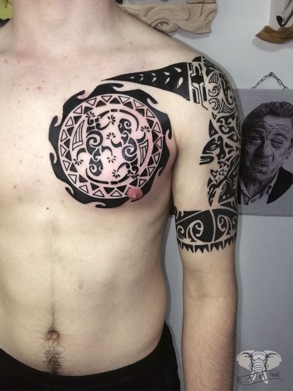 Татуировка, выполненная в тату-студии Сергея Елисеева
